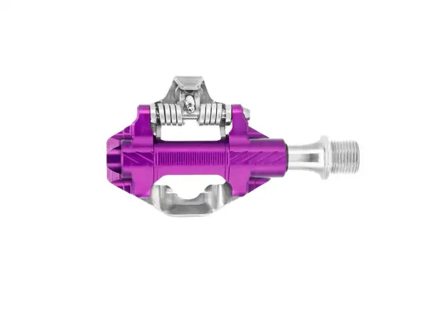 WOLF TOOTH DEL Gravel Race Clipless pedály Ultraviolet Purple