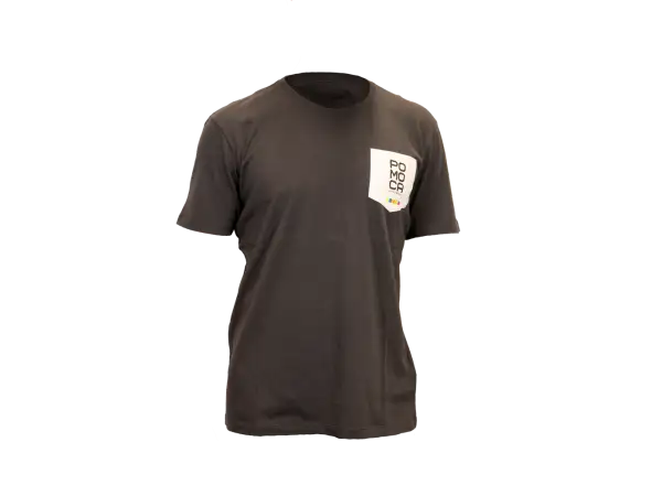 Pomoca pánské triko krátký rukáv Black