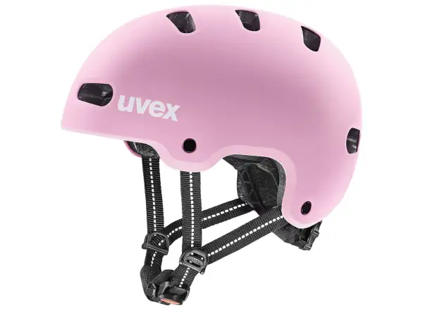 Uvex Kid 4 dětská přilba Strawberry Matt