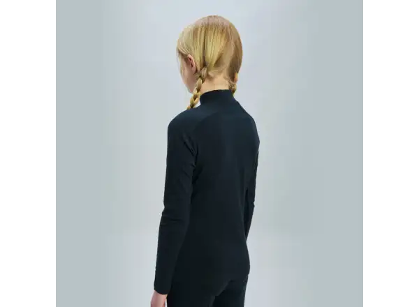 POC Layer Merino dětské spodní triko dlouhý rukáv Uranium Black