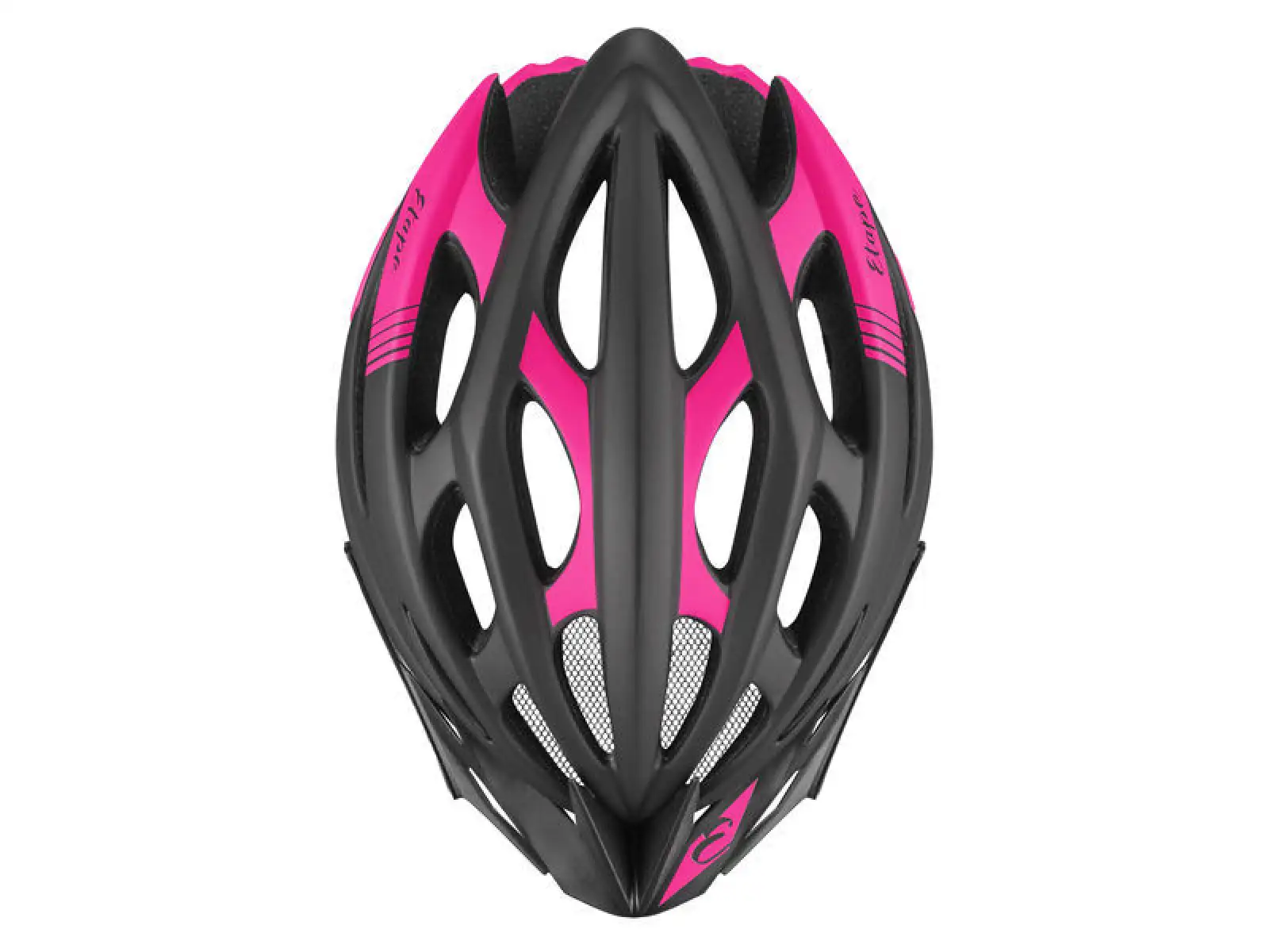 Etape Vesper dámská cyklistická přilba černá/růžová mat