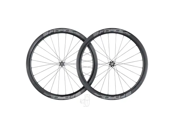 Force Team SP Karbon Disc 45 silniční vypletená kola