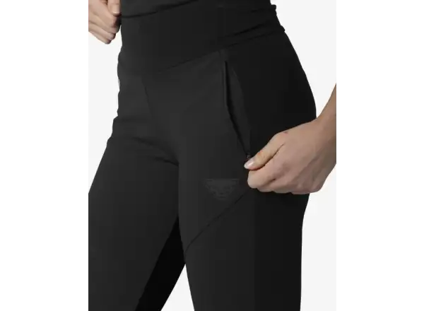 Dynafit Alpine Softshell Hybrid dámské běžecké kalhoty Black Out