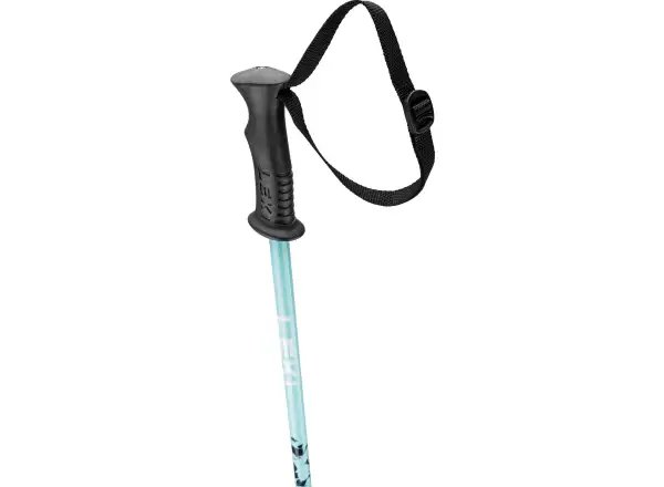 Leki Rider dětské sjezdové hole darkblue-light turquoise-white