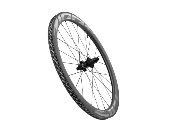 Zipp 404 S Carbon Tubeless CenterLock A1 zadní vypletené kolo Sram XDR ořech dark grey