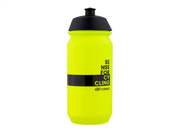 Force Fine cyklistická láhev 500 ml fluo/černá