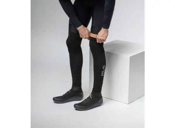 Alé Dryarn® cyklistické návleky na nohy černá vel. uni