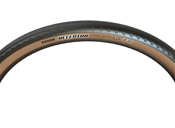 Maxxis Receptor Hypr-X/EXO/TR/Tanwall 700x40" gravel plášť kevlar