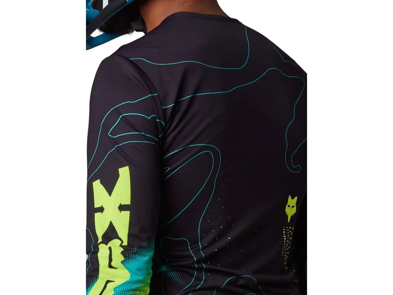 Fox Flexair Lunar pánský dres dlouhý rukáv Black