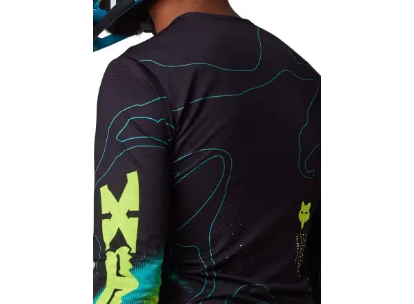 Fox Flexair Lunar pánský dres dlouhý rukáv Black
