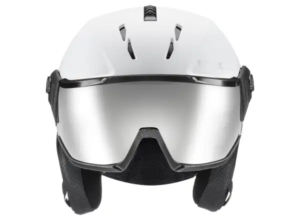 Uvex Instinct Visor lyžařská helma white/black matt