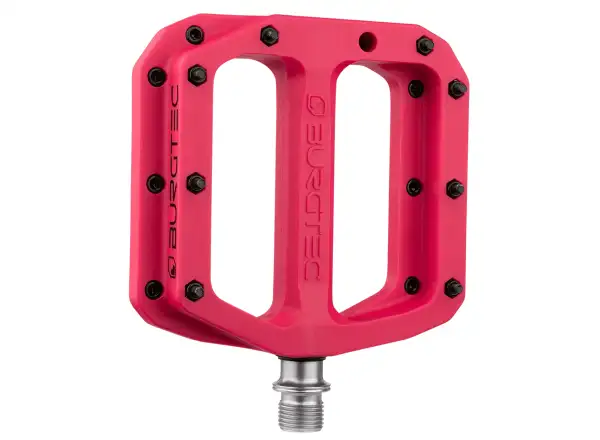 Burgtec MK4 Composite platformové pedály Toxic Barbie Pink