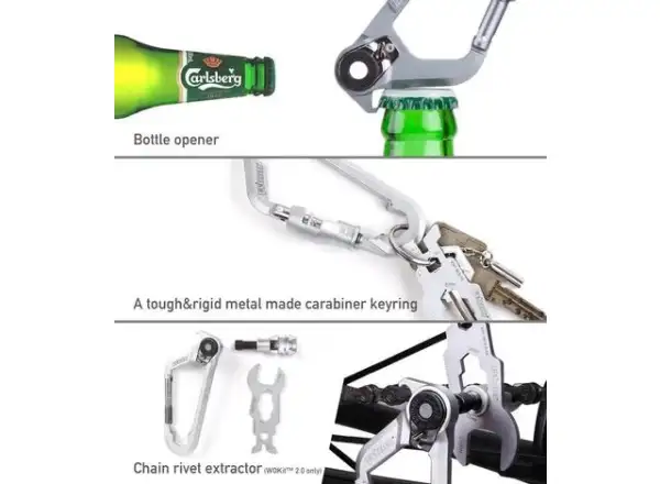 Woho WOKit 2.0 Bikepacking tools sada nářadí Silver