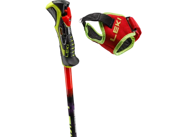 Leki WCR Pro Lite SL TR sjezdové hole  Bright red-violet-neonyellow