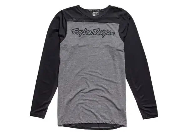 Troy Lee Designs Skyline Signature dres dlouhý rukáv Heather Black