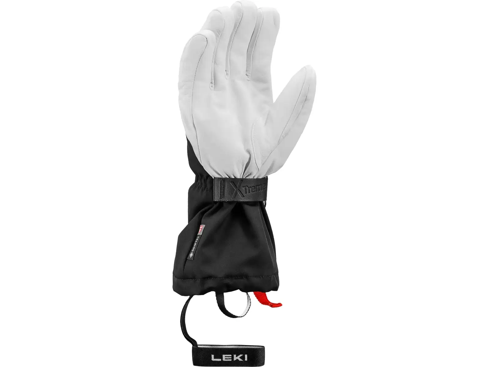 Leki Guide X-Treme sjezdové rukavice Black/White