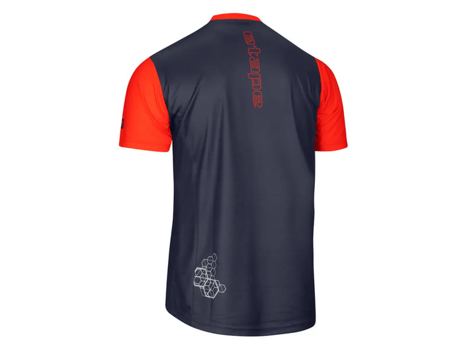 Etape Dirt pánský dres krátký rukáv Modrá/Oranžová