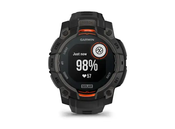 Garmin Instinct 3 Solar 45 mm chytré hodinky černá/černý pásek