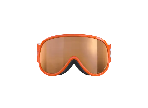 POC POCito Retina dětské lyžařské brýle Fluorescent Orange/Partly Sunny Light Orange