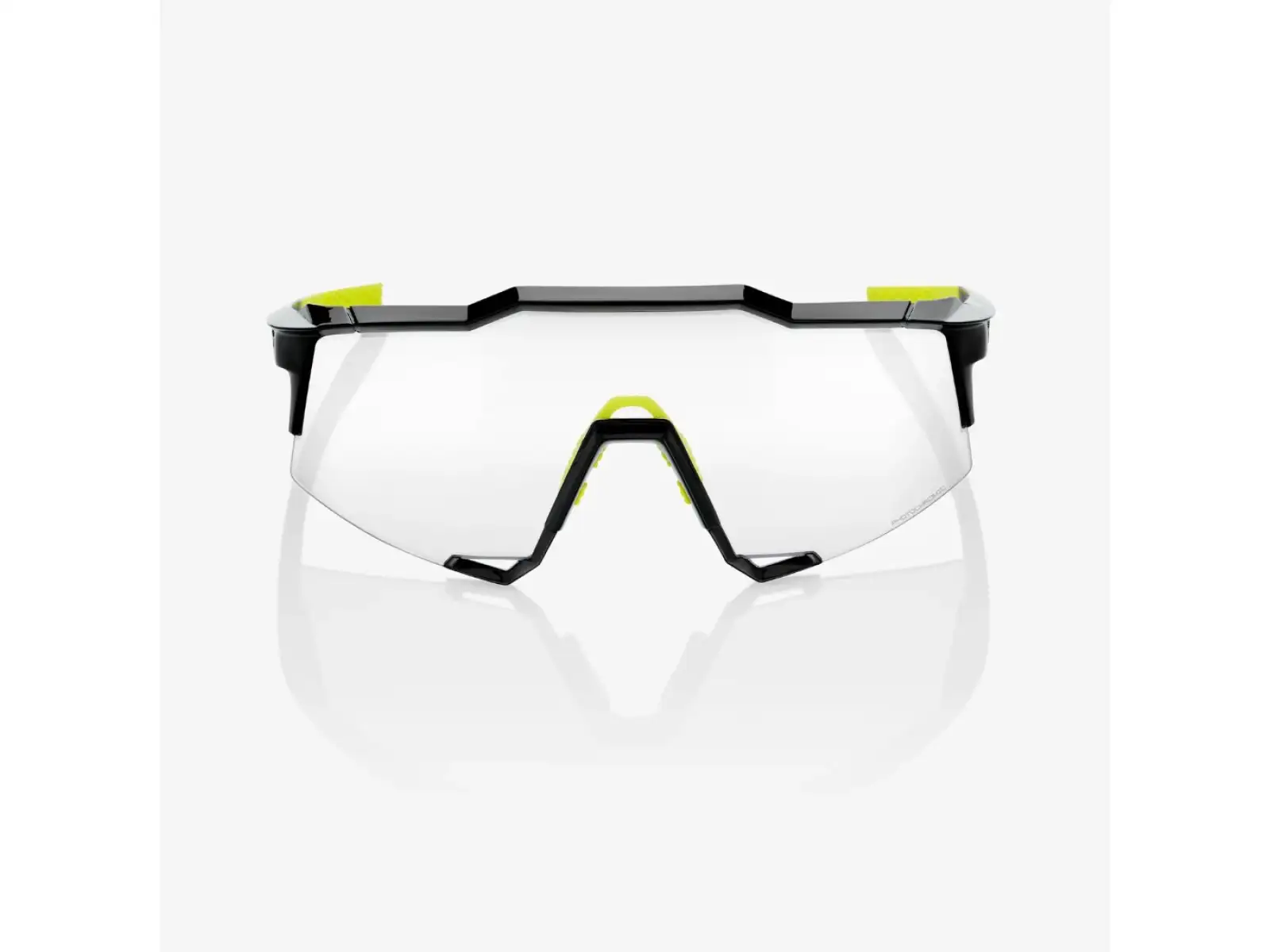 100% Speedcraft sportovní brýle Gloss Black/Photochromic