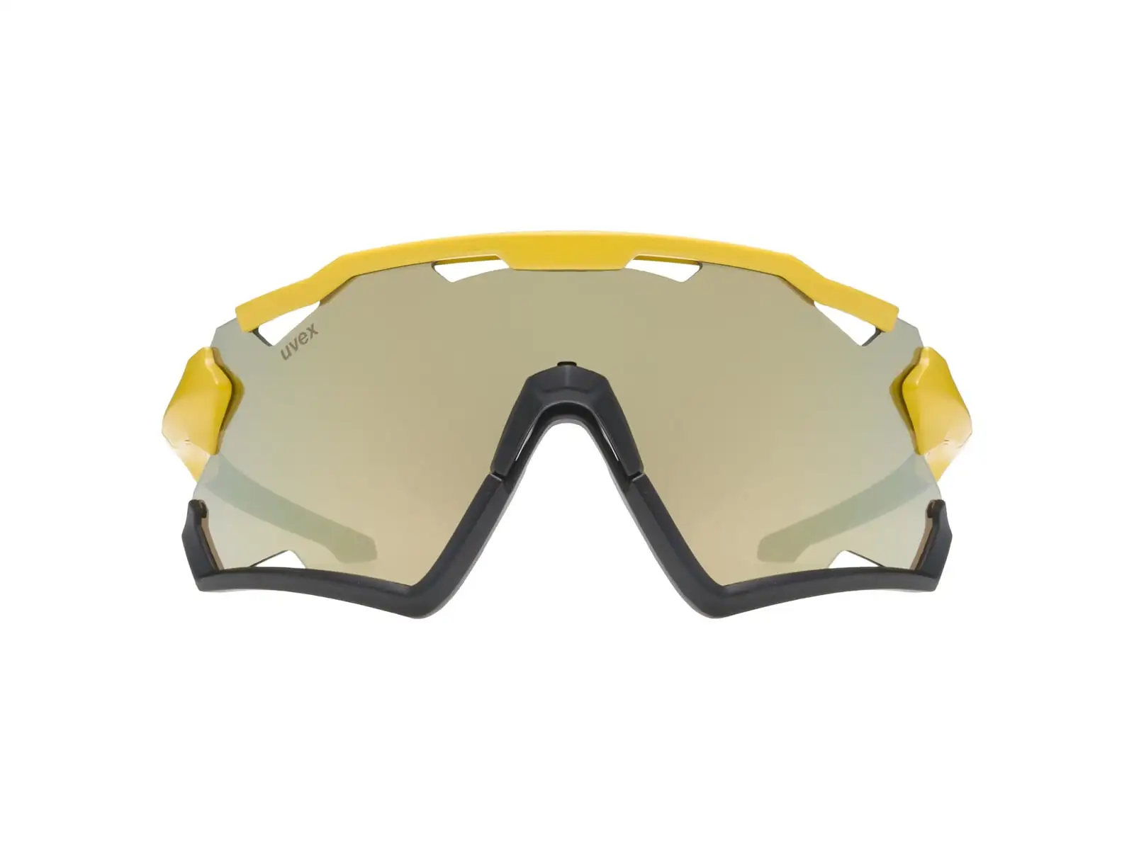 Uvex Sportstyle 228 cyklistické brýle Sunbee Black Mat/Mirror Yellow