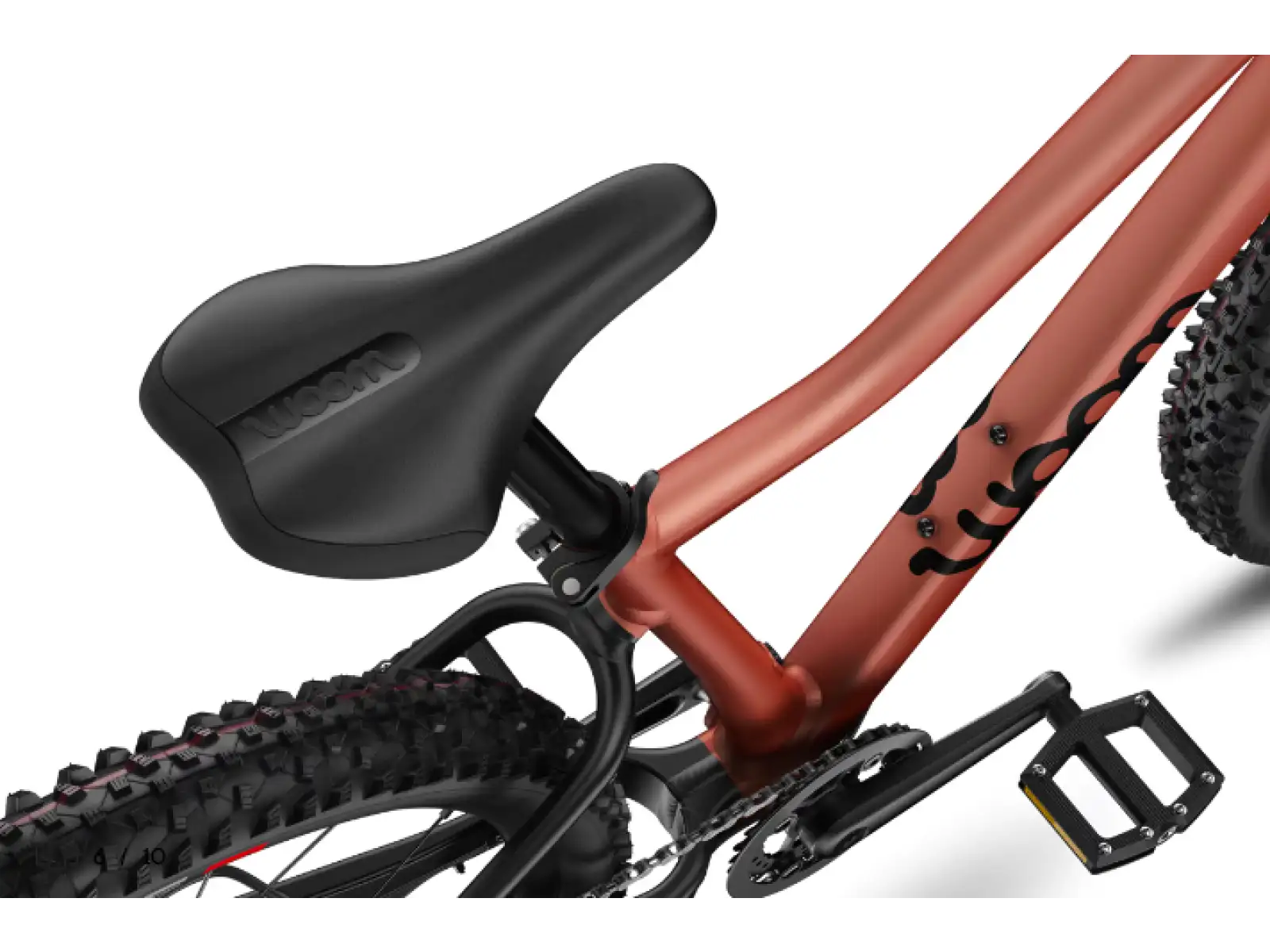 Woom 5 OFF dětské kolo 24" Copper