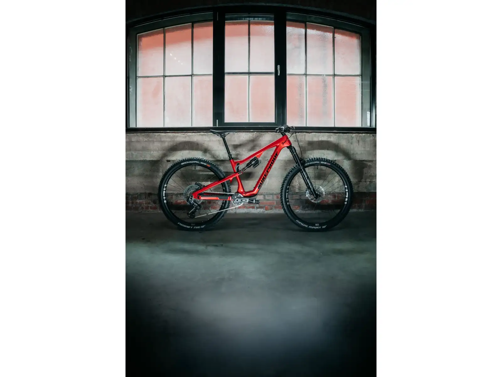Nukeproof Reactor Carbon Pro 290 T-GX celoodpružené kolo Red