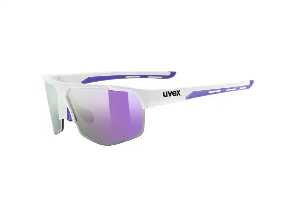Uvex Axos Set brýle White Matt/Mirror Purple