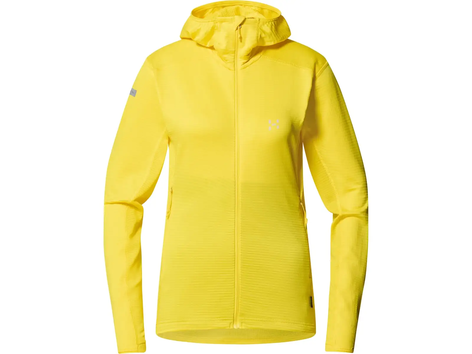 Haglöfs L.I.M Mid Multi Hood dámská mikina s kapucí žlutá