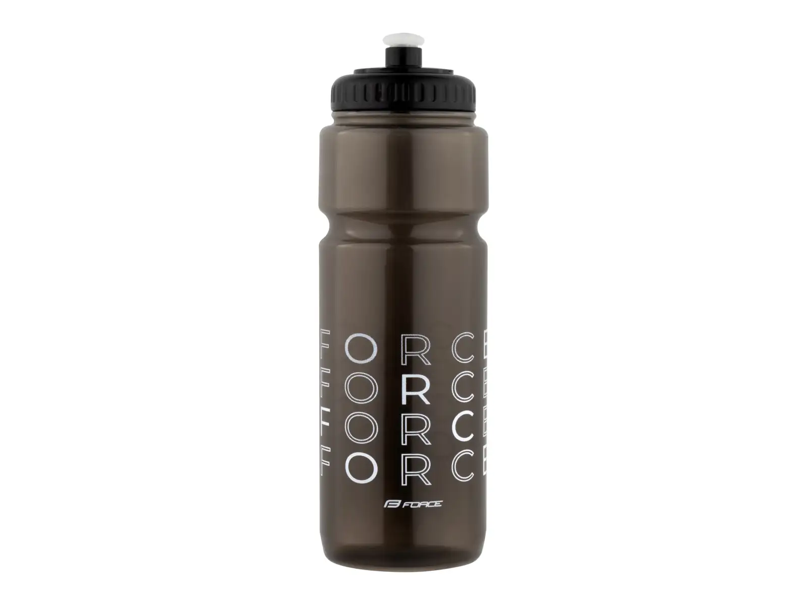 Force Enjoy cyklistická láhev 750 ml transparentní černá/bílá