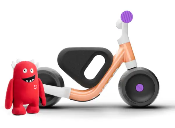 Woom WOW dětské odrážedlo Pop Peach