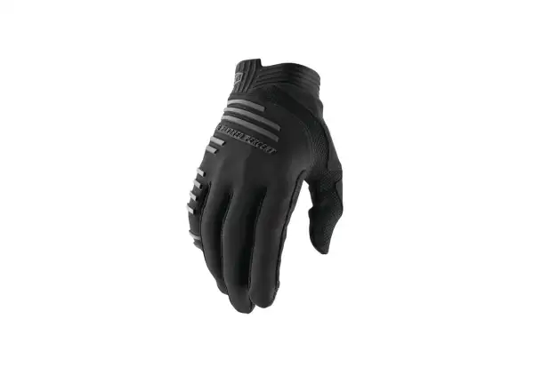 100% R-Core pánské rukavice dlouhé Black vel. XL