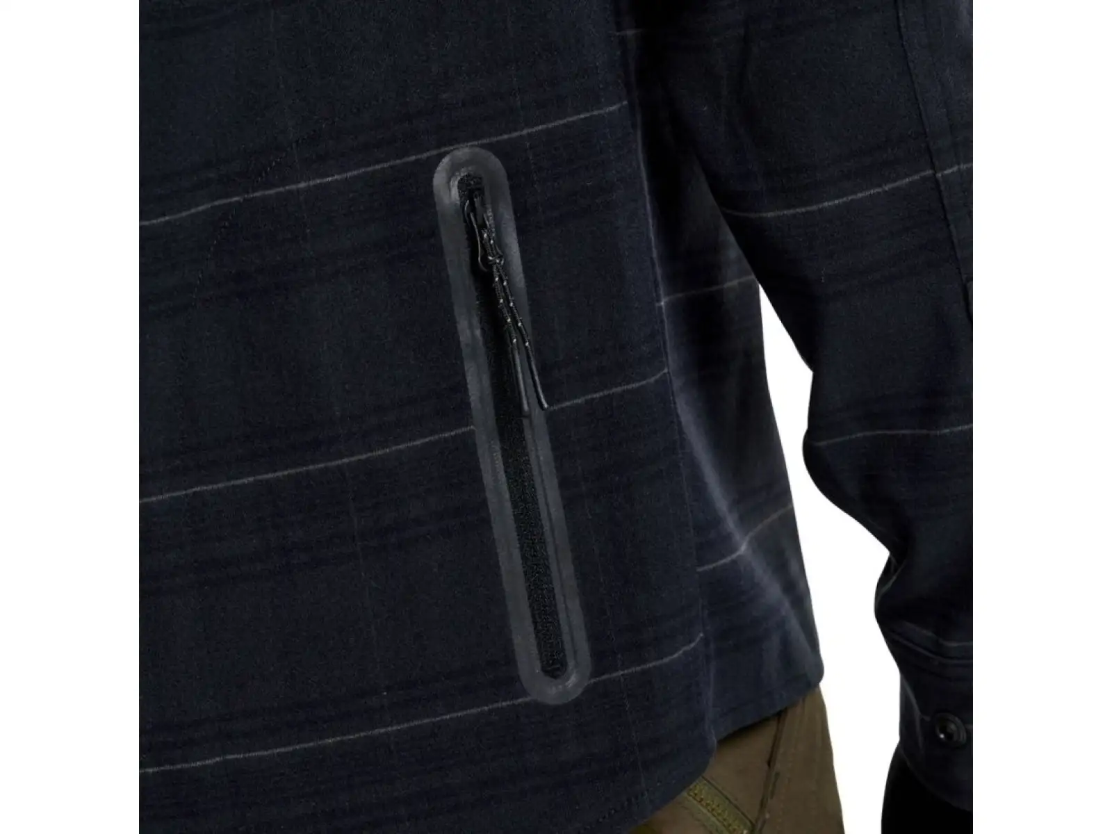 Troy Lee Designs Grind Flannel pánská košile Plaid Carbon