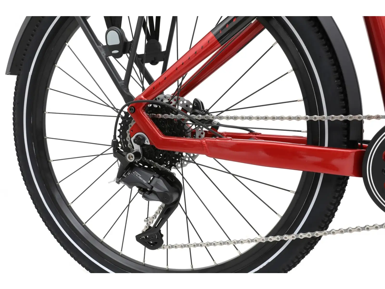 APACHE Rio Grande 3 MX 720 Wh nízkonástupové elektrokolo červená