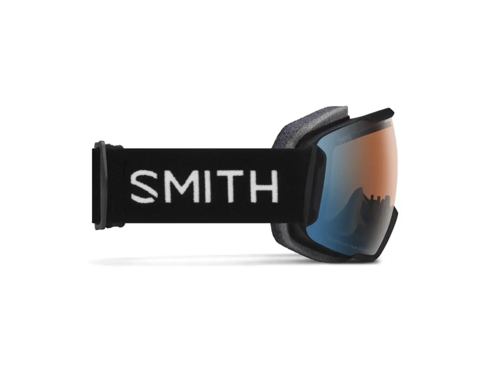 Smith Sequence OTG lyžařské brýle Black / ChromaPop Pro Photochromic Blue Mirror