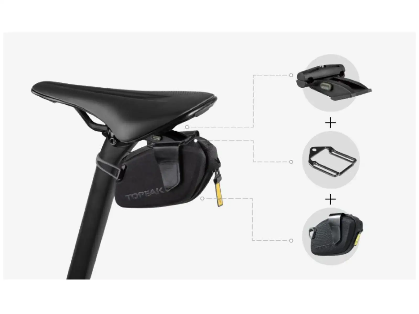Topeak Duo Fixer držák pod sedlo černá