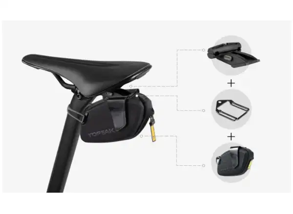 Topeak Duo Fixer držák pod sedlo černá