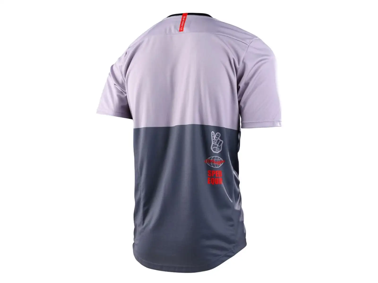Troy Lee Designs Flowline Scripter pánský dres krátký rukáv charcoal
