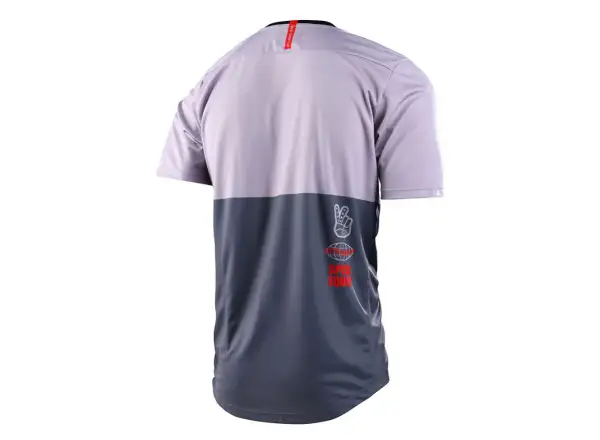Troy Lee Designs Flowline Scripter pánský dres krátký rukáv charcoal