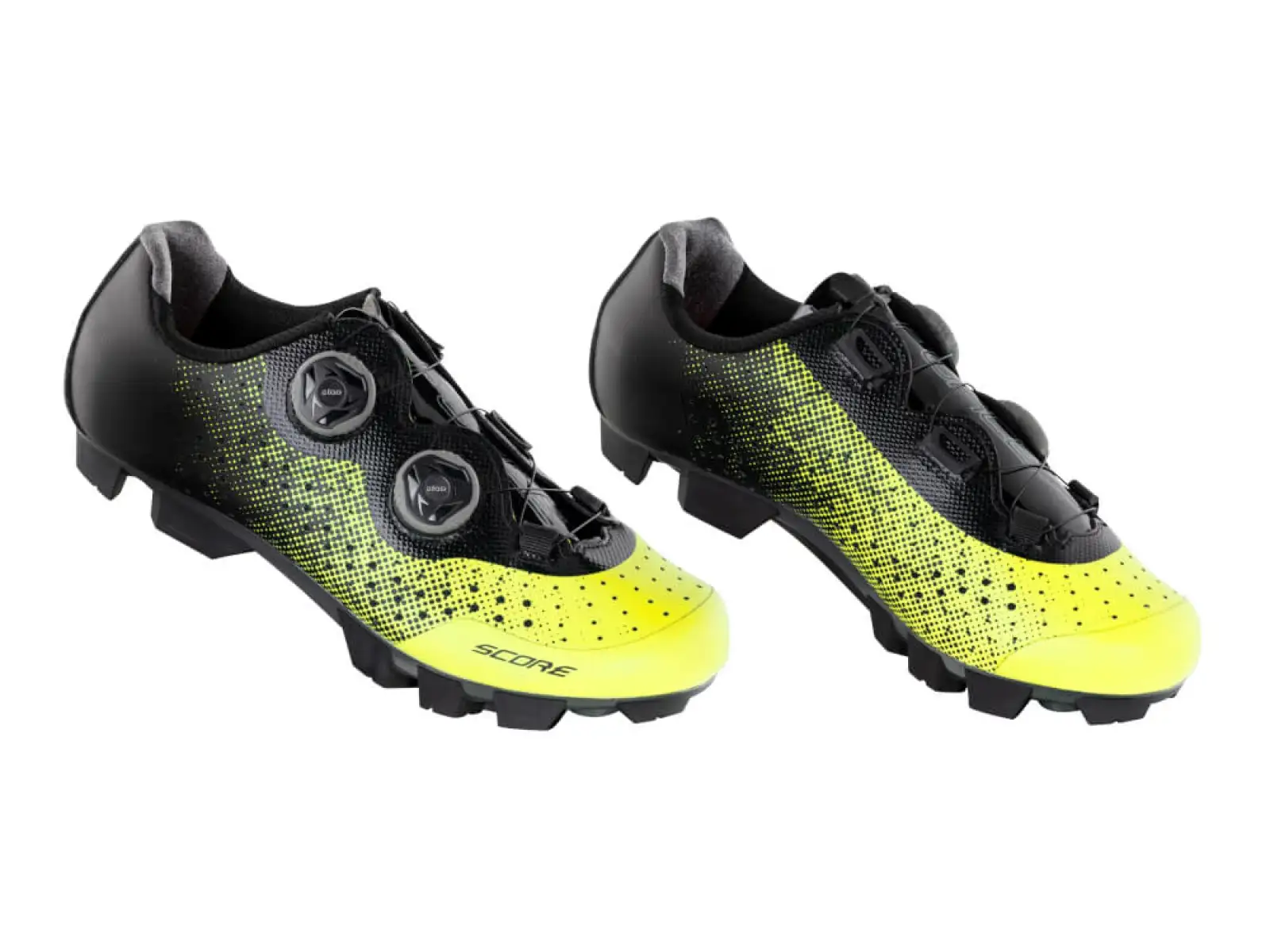 Force Score MTB pánské tretry fluo/černá