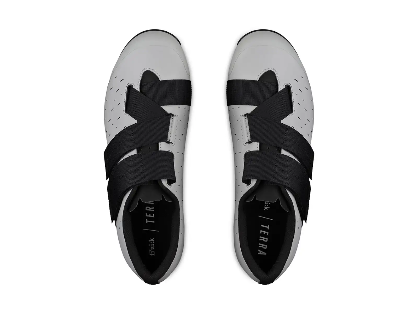 Fizik Terra Powerstrap X4 gravel pánské tretry Light Grey