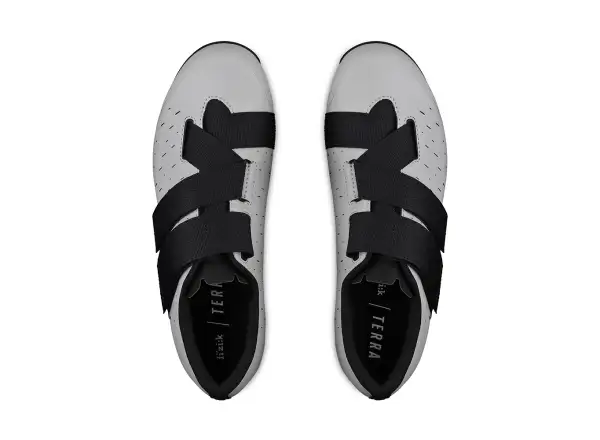 Fizik Terra Powerstrap X4 gravel pánské tretry Light Grey