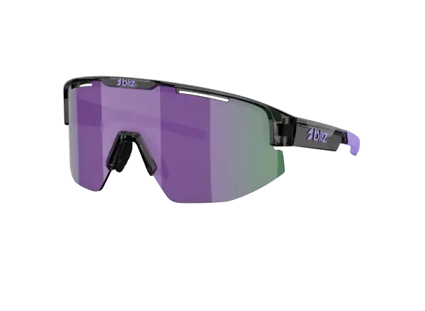 Bliz Matrix Small sluneční brýle Crystal Black/Grey Purple Multi