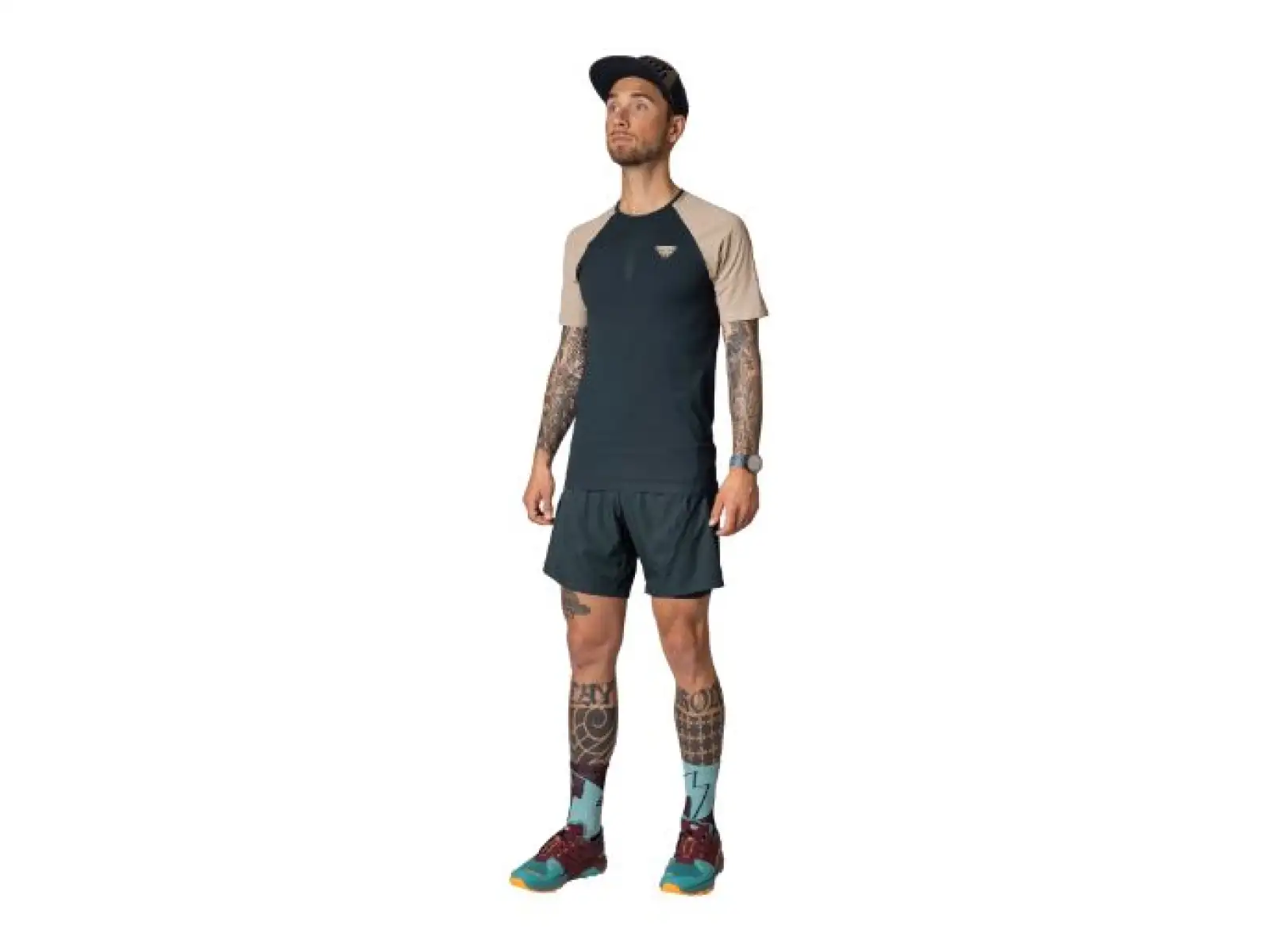 Dynafit Ultra 2v1 pánské běžecké kraťasy Blueberry/Storm Blue