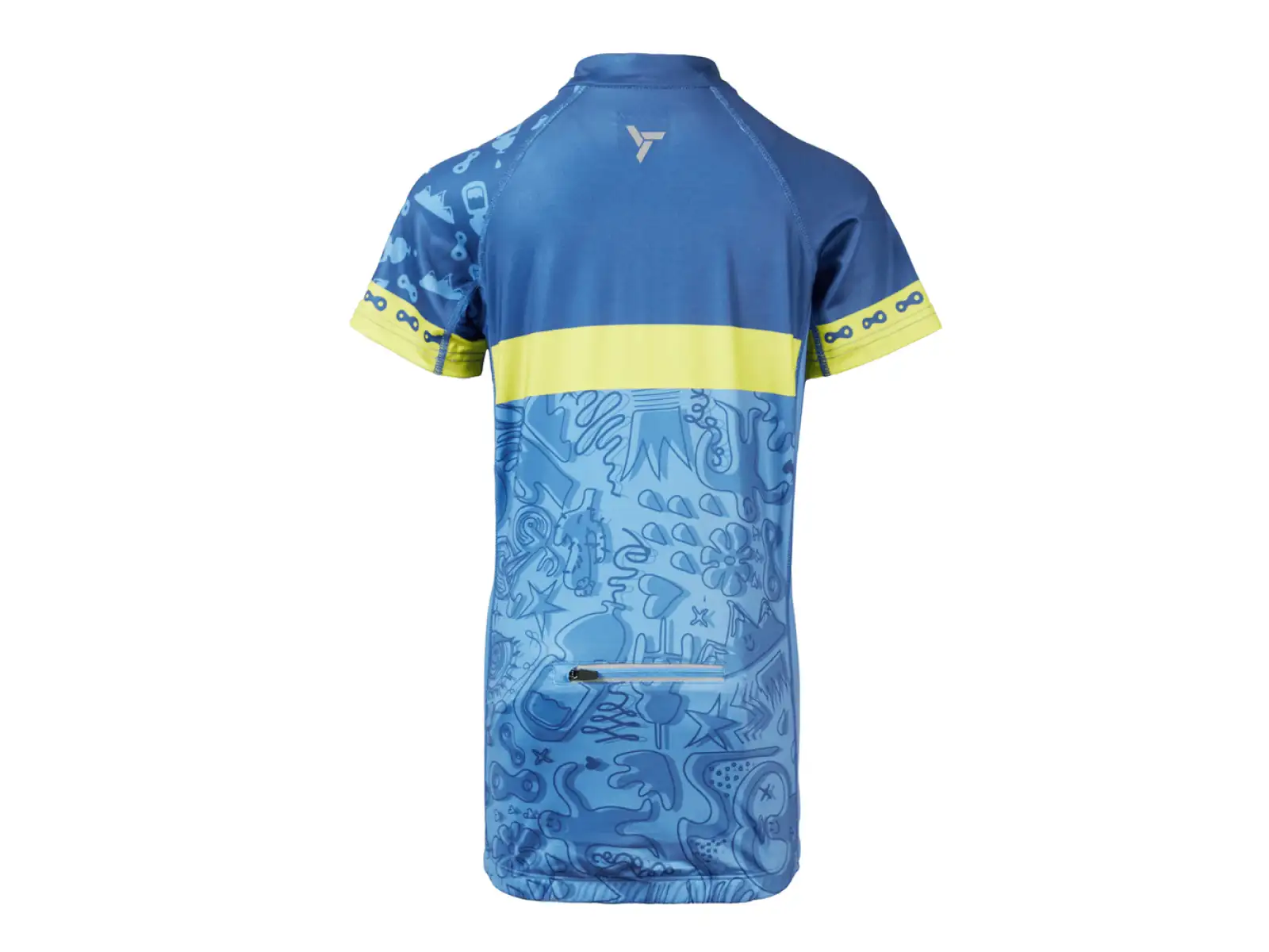 Silvini Scrivia dětský dres blue/lime