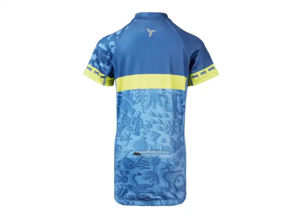Silvini Scrivia dětský dres blue/lime