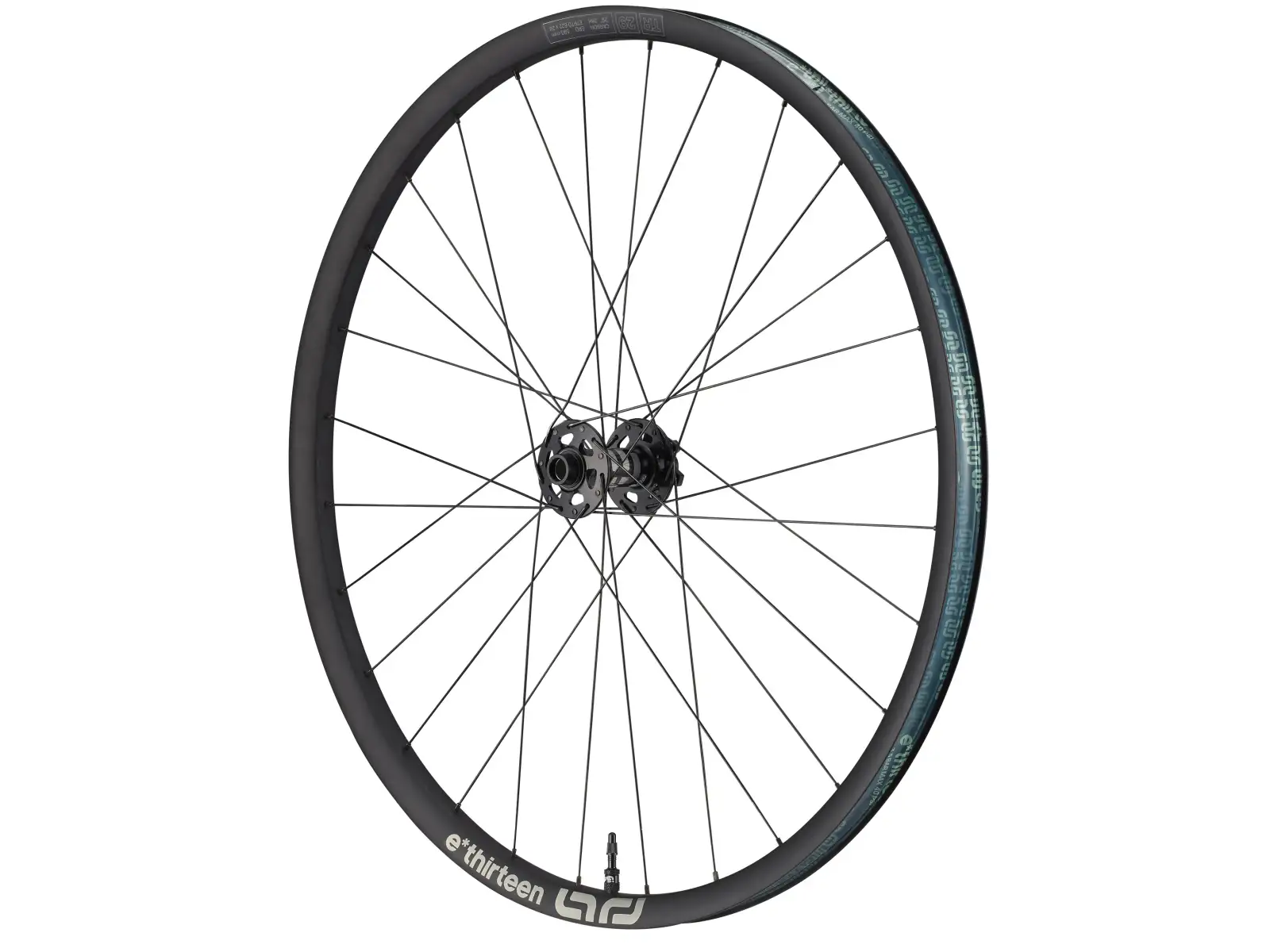 E-13 Optimus Race Carbon Boost 29" přední vypletené kolo Black