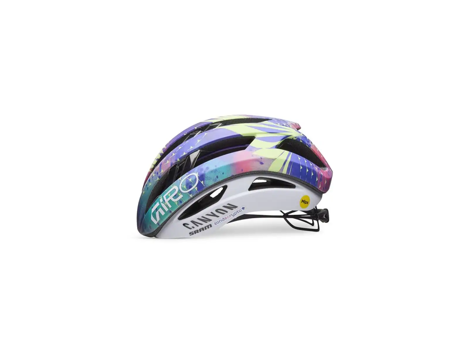 Giro Aries Spherical přilba Mat White/Black Canyon/SRAM