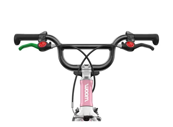 Woom GO 1 Plus dětské odrážedlo 14" barva Powder Pink