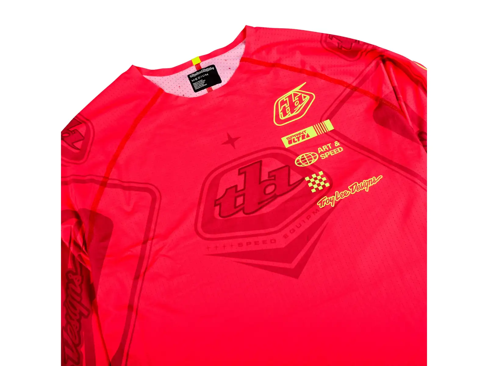 Troy Lee Designs Sprint Ultra Ghostwing pánský dres dlouhý rukáv Infra Red